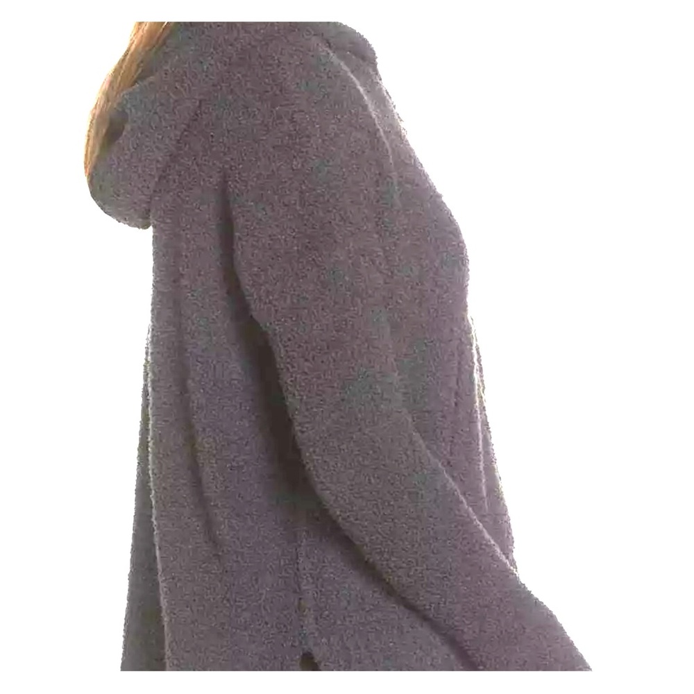 UGG Woman's XL Kyleigh Zip-Up Fuzzy Hoodie Black